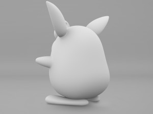 Pokemon Wigglytuff 3D 模型