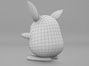 Pokemon Wigglytuff 3D 模型