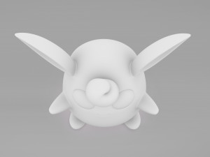 Pokemon Wigglytuff 3D 模型