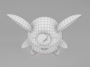 Pokemon Wigglytuff 3D 模型