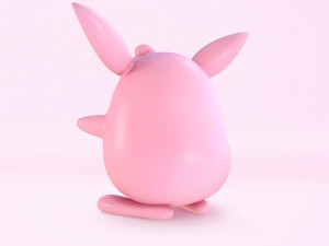 Pokemon Jigglypuff EVOLUTIONS 3D Модель