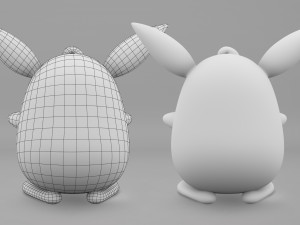 Pokemon Jigglypuff EVOLUTIONS 3D Модель