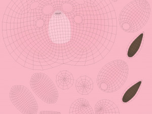 Pokemon Jigglypuff EVOLUTIONS 3D Модель