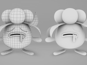 Pokemon Oddish EVOLUTIONS Modelo 3D