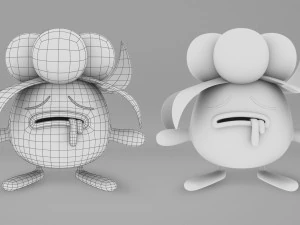 ポケモンの奇妙な進化 3Dモデル