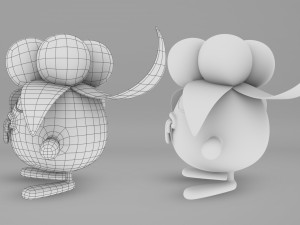 Pokemon Oddish EVOLUTIONS Modelo 3D