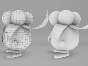 ポケモンの奇妙な進化 3Dモデル