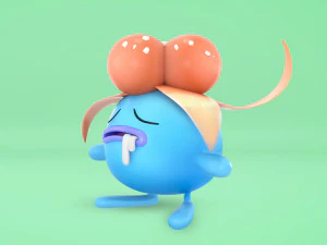 ポケモンの奇妙な進化 3Dモデル