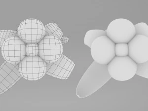 ポケモンの奇妙な進化 3Dモデル