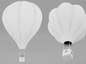Hot Air Balloon 3D 모델