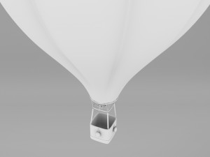 Hot Air Balloon 3D 모델