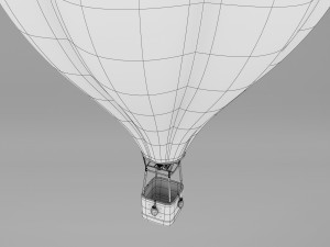 Hot Air Balloon 3D 모델