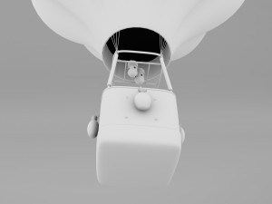 Hot Air Balloon 3D 모델