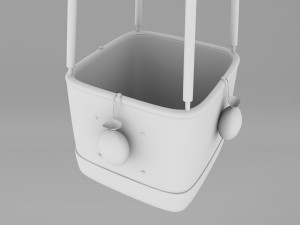 Hot Air Balloon 3D 모델