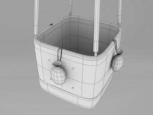 Hot Air Balloon 3D 모델