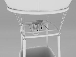 Hot Air Balloon 3D 모델