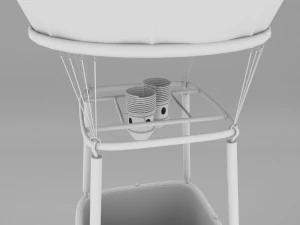 Mongolfiera Modello 3D