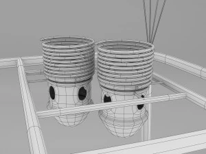 Mongolfiera Modello 3D