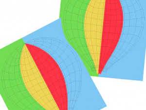 Mongolfiera Modello 3D