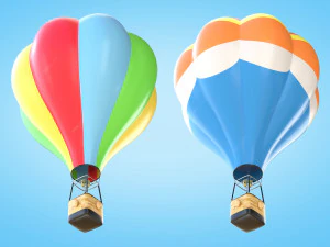 Mongolfiera Modello 3D