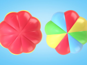 Hot Air Balloon 3D 모델