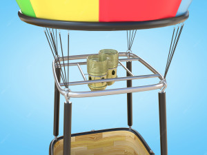 Hot Air Balloon 3D 모델
