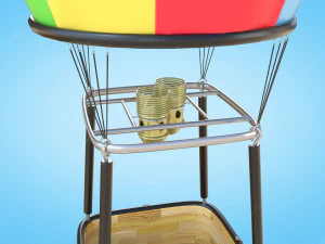 Mongolfiera Modello 3D
