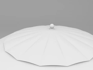 Beach Parasol 3D Model