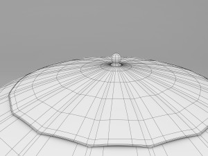 Beach Parasol Modelo 3D