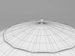 Beach Parasol 3D Model