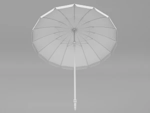Beach Parasol 3D Model