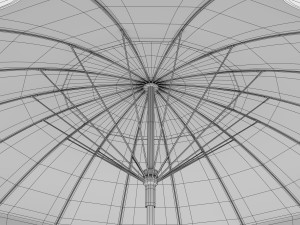 Beach Parasol Modelo 3D
