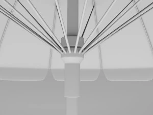 Beach Parasol 3D Model
