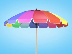 Strandparasol 3D Model