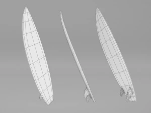 Tavole da surf Modello 3D