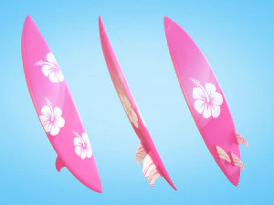 Tavole da surf Modello 3D