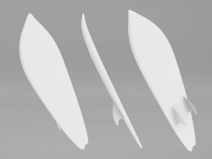 Tavole da surf Modello 3D