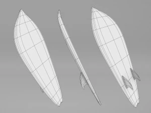Tavole da surf Modello 3D