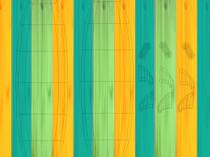 Tavole da surf Modello 3D