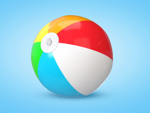 Beach Ball 3D Модель
