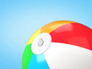 Beach Ball 3D Model