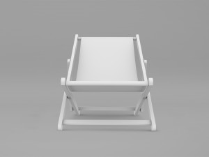 Beach Chair 3D मॉडल