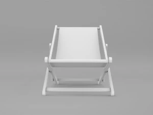 Sedia a sdraio Modello 3D