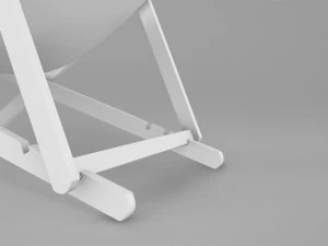 Sedia a sdraio Modello 3D