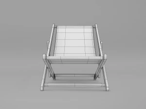 Sedia a sdraio Modello 3D