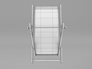 Beach Chair 3D मॉडल