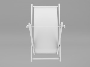 Beach Chair 3D मॉडल