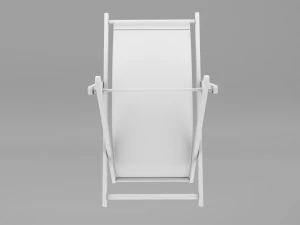 Sedia a sdraio Modello 3D