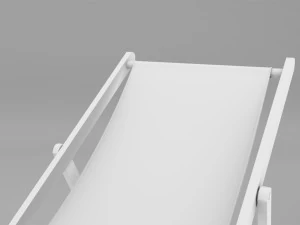 Sedia a sdraio Modello 3D