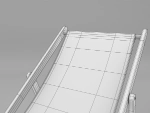 Sedia a sdraio Modello 3D